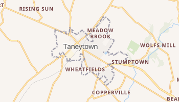 Taneytown, Maryland map