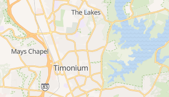 Timonium, Maryland map