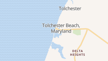 Tolchester Beach, Maryland map