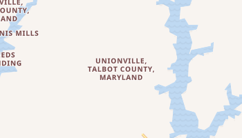 Unionville, Maryland map