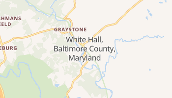 White Hall, Maryland map