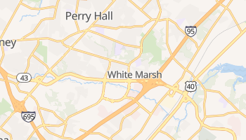 White Marsh, Maryland map