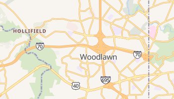 Woodlawn, Maryland map
