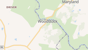 Woodstock, Maryland map