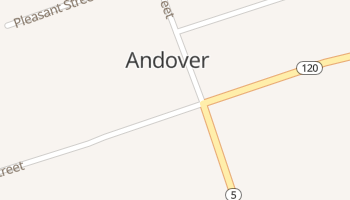Andover, Maine map
