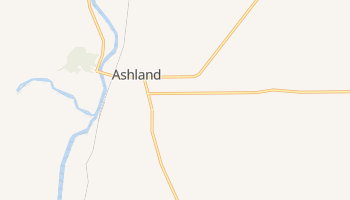 Ashland, Maine map