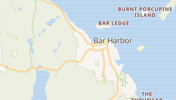 Bar Harbor, Maine map