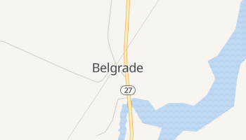Belgrade, Maine map