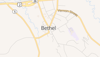 Bethel, Maine map