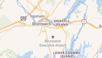 Brunswick, Maine map