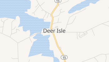 Deer Isle, Maine map