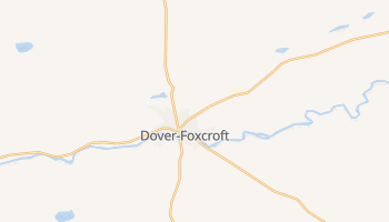 Dover-Foxcroft, Maine map