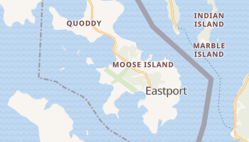 Eastport, Maine map