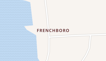 Frenchboro, Maine map