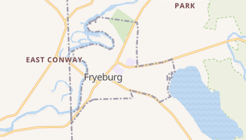 Fryeburg, Maine map