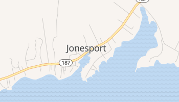 Jonesport, Maine map
