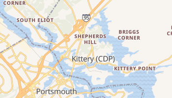 Kittery, Maine map