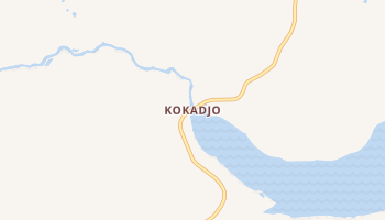 Kokadjo, Maine map