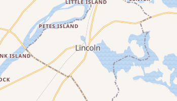 Lincoln, Maine map