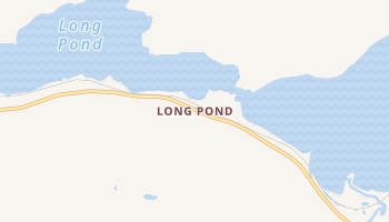 Long Pond, Maine map