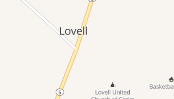 Lovell, Maine map