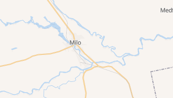 Milo, Maine map