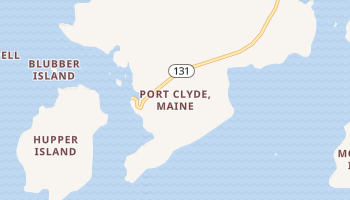 Port Clyde, Maine map
