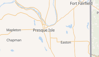Presque Isle, Maine map
