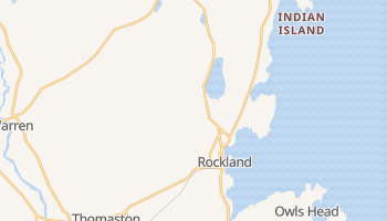 Rockland, Maine map