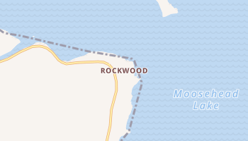 Rockwood, Maine map