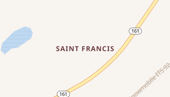 Saint Francis, Maine map