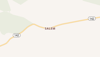 Salem, Maine map