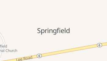 Springfield, Maine map