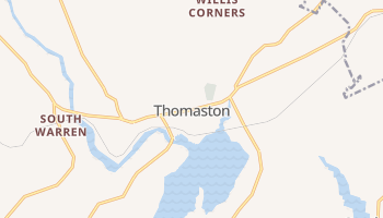 Thomaston, Maine map