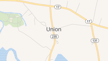 Union, Maine map