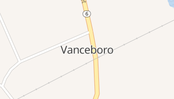 Vanceboro, Maine map