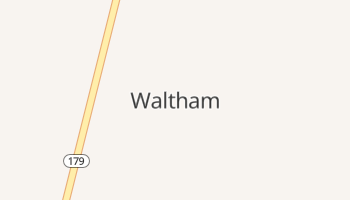 Waltham, Maine map