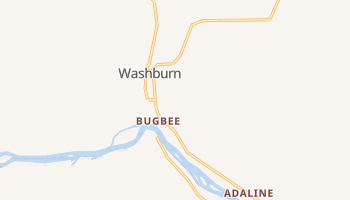 Washburn, Maine map