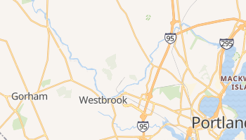 Westbrook, Maine map