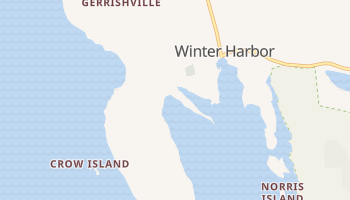 Winter Harbor, Maine map