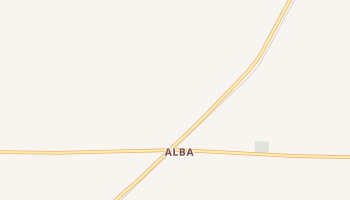 Alba, Michigan map