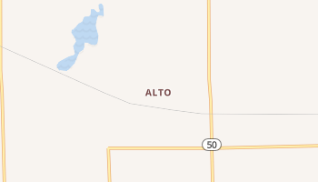 Alto, Michigan map