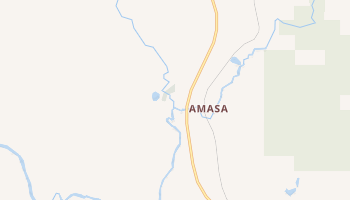 Amasa, Michigan map