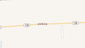 Avoca, Michigan map