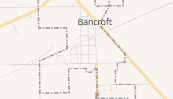 Bancroft, Michigan map
