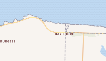 Bay Shore, Michigan map