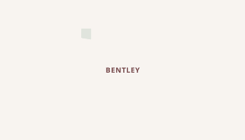 Bentley, Michigan map