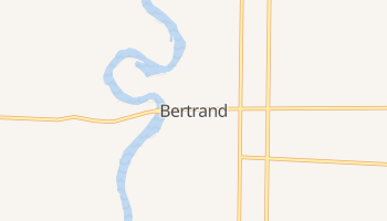 Bertrand, Michigan map