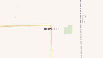 Berville, Michigan map
