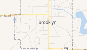 Brooklyn, Michigan map
